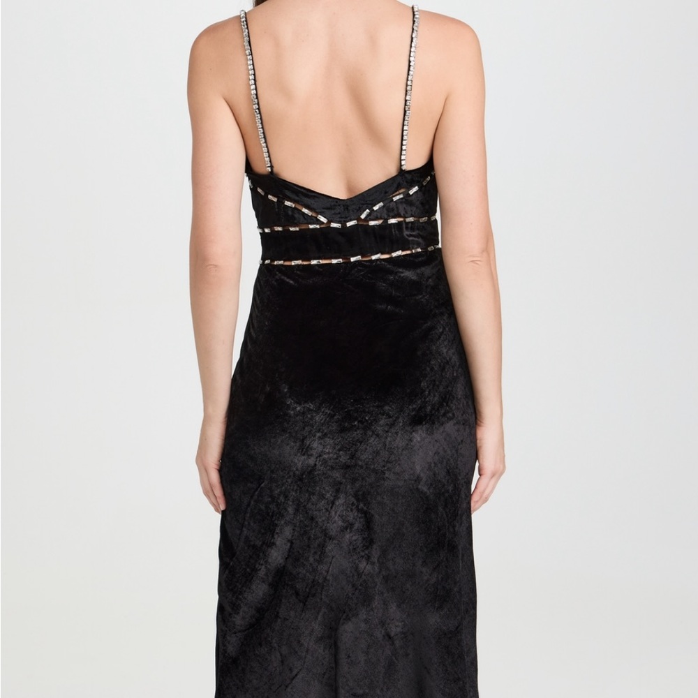 LoveShackFancy Corrino Velvet Dress NWT - Picture 11 of 16